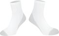 White socks template, front view