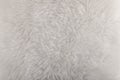 White soft and fluffy lambskin closeup