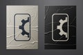 White Software, web development, programming concept icon isolated on crumpled paper background. Programming language Royalty Free Stock Photo