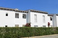 White Spanish houses