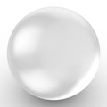 White sphere Royalty Free Stock Photo