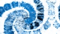 White Spiral Shibori Texture. Navy Swirl Watercolor Clothing. Blue Watercolor Splash. Cobalt Brushed Graffiti. Cerulean Dirty Art