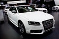 White sport car Audi