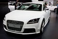 White sport car Audi