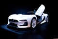 White sport car Citroen