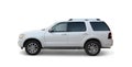 White Sport Utility vehicle