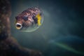 White Spotted Puffer fish Royalty Free Stock Photo
