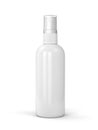 White spray bottle Royalty Free Stock Photo