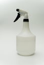 white sprayer bottle with white background Royalty Free Stock Photo