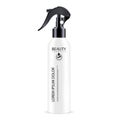 Sprayer cosmetic bottle with black dispenser cap