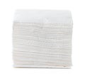 White Square Bar Napkin Royalty Free Stock Photo