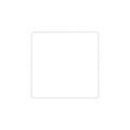 A white square with dashed gray lines surrounding it on a blank background Royalty Free Stock Photo