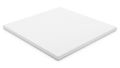 White square object on plain background Royalty Free Stock Photo