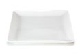 White square plate