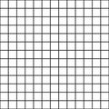 White squares and tiles, background with black horizontal and vertical lines. Seamless and repeating pattern. Royalty Free Stock Photo