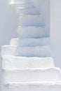 White stairs