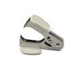 A white staple remover isolated on a white background with clipping path Royalty Free Stock Photo