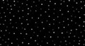 White stars on a black background, a scattering of stars, the night sky