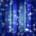 White stars in blue Royalty Free Stock Photo