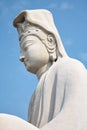 The head of the statue of Ryozen Kannon. Kyoto. Japan