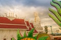 White statue of Guanyin at Wat Huay Plakang, Chiang Rai, Thailand