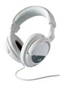 White stereo headphones Royalty Free Stock Photo