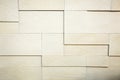 White stone brick wall Royalty Free Stock Photo