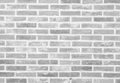 White stone brick wall texture and background Royalty Free Stock Photo