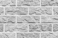 White stone brick wall texture Royalty Free Stock Photo