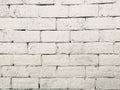 White stone brick wall vintage color tone for building wallpaper or texture background Royalty Free Stock Photo