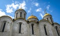 White stone church, Vladimir, Russia