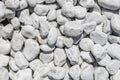 White stone gravel texture