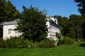 White stone old house Royalty Free Stock Photo