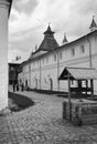 The white -stone Rostov Kremlin Royalty Free Stock Photo