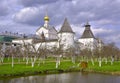 The white stone Rostov Kremlin Royalty Free Stock Photo