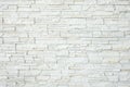 White stone slate wall as a background or texture Royalty Free Stock Photo