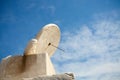 White Stone Sundial Royalty Free Stock Photo