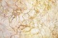 Beige orange brown golden marble stone texture background, detailed structure of marble in natural patterned for design. Royalty Free Stock Photo