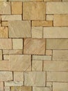 White Stone Tile Texture Brick Wall Out Side Building, Rajasthan stone Royalty Free Stock Photo