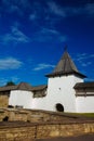 White stone tower of Pskov Kremlin, Russia Royalty Free Stock Photo