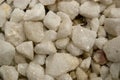 White stones texture background Royalty Free Stock Photo