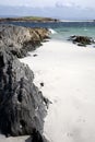 White Strand of the Monks Beach; Iona Royalty Free Stock Photo