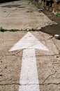 Abandoned Street Arrow