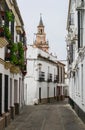 White streets of Carmona. Spain Royalty Free Stock Photo