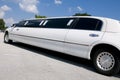 White Stretch Limo