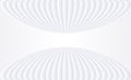 White striped pattern background with copy space, burst sunny 3d lines pattern design