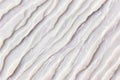 White striped waves texture background, natural pattern illustration. Generative Ai