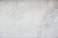 White stucco wall background. White painted cement wall texture. Loft style Royalty Free Stock Photo