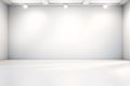 White Studio Background with Spotlight, Professional Product Photography