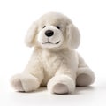 white stuffed dogs